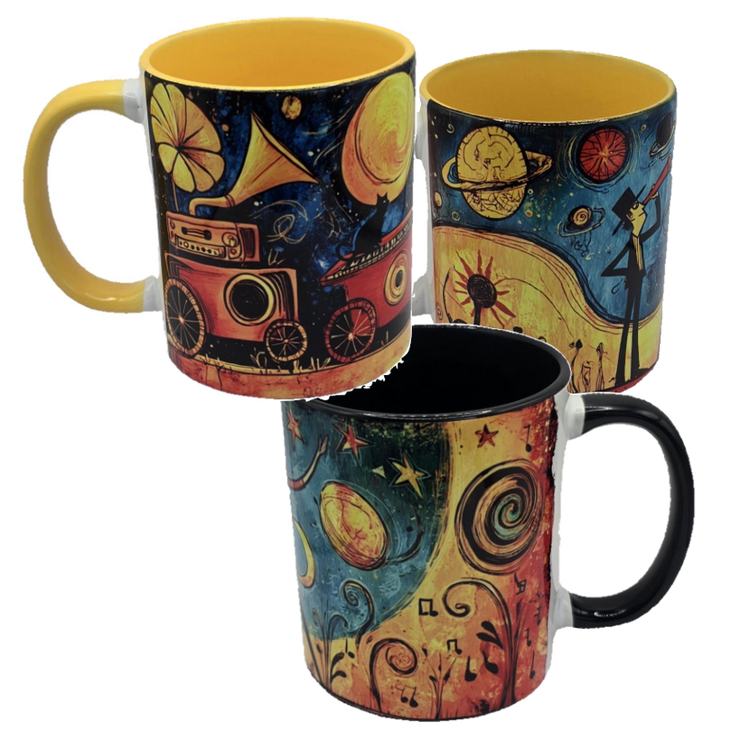 Jazz Art Mugs