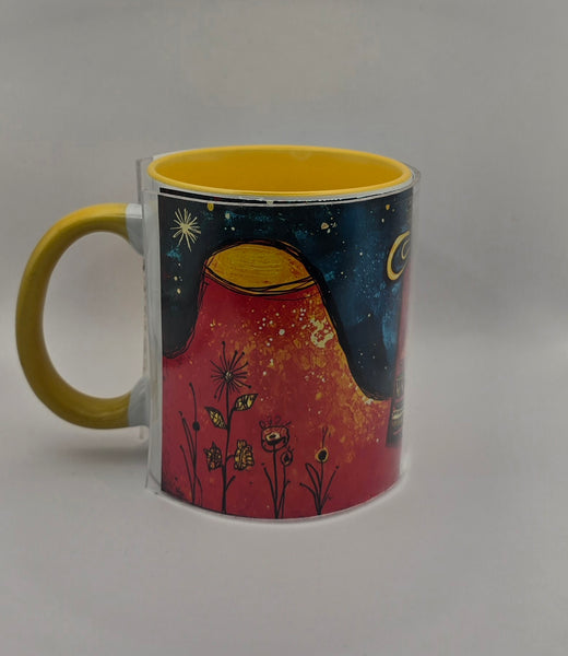 Jazz Art Mugs Yellow