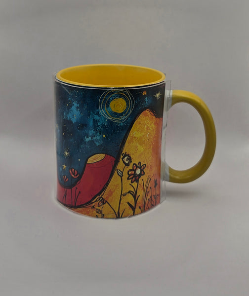 Jazz Art Mugs Yellow