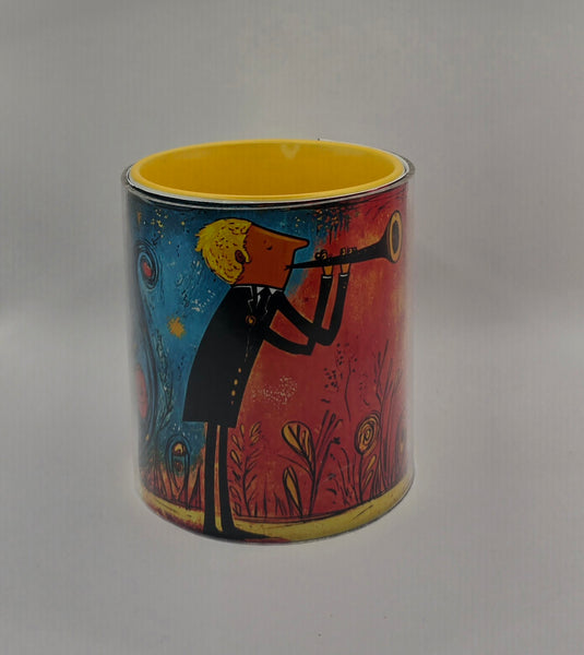 Jazz Art Mugs Yellow