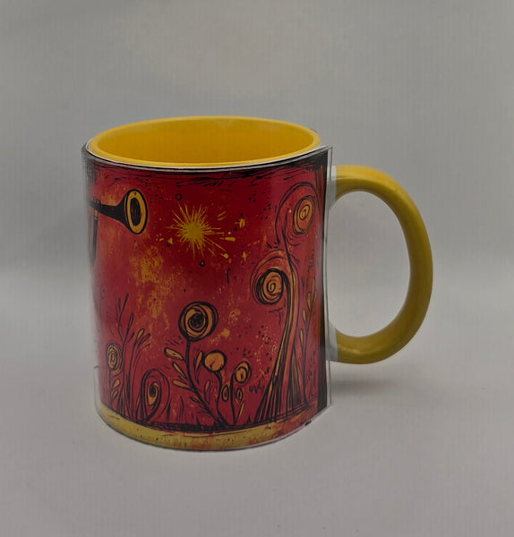 Jazz Art Mugs Yellow